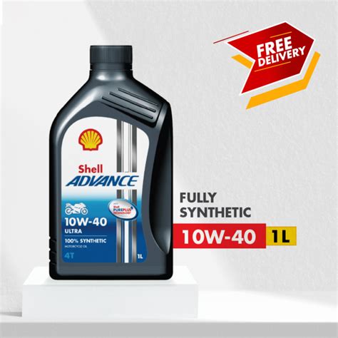 Shell Advance 4T Ultra 10W 40 With Free Delivery Ranks Petroleum