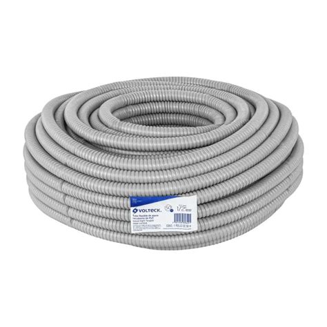 Rollo De 50 M De Tubo Flexible Liquid Tight De 1 2 Volteck