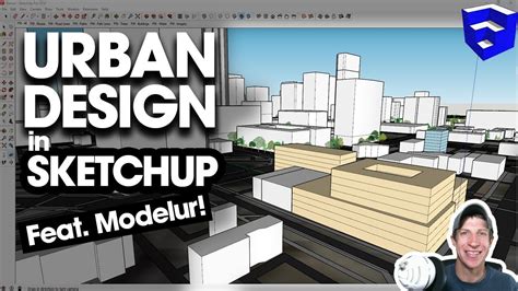 Urban Design In Sketchup With Modelur Youtube