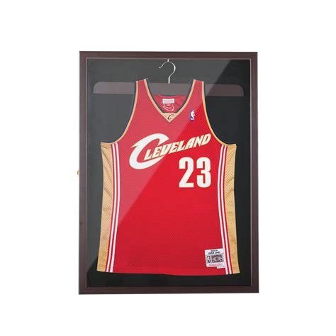 Lowestbest Sports Jersey Display Case Frame With Black Backing And