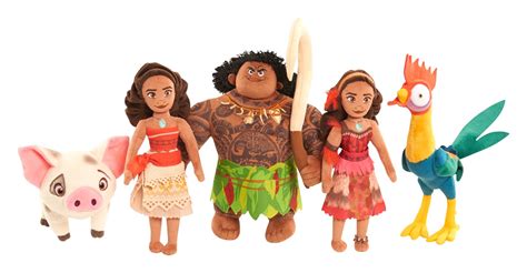 Moana Small Bean Plush Moana Maui, Plush Basic, Kids Toys For Ages Up ...