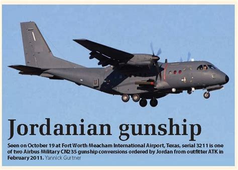 Razonyfuerza Gunship Ac 235 De Jordania Fuerzas Armadas Árabes