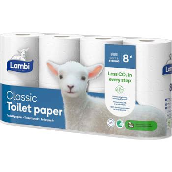 TOALETT CLASSIC 8 pack Lambi Handla mat online från din lokala ICA butik