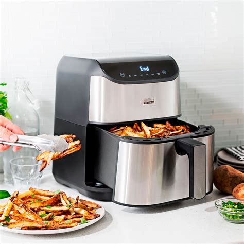 Bella PRO 6 Qt Digital Air Fryer With Stainless Finish Stainless Steel