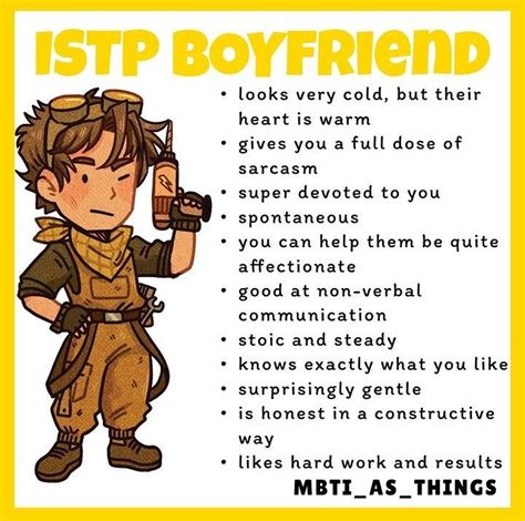 Infj Mbti Entj Istp Relationships Istp Personality Mbti Character 73320