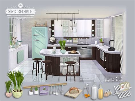 The Sims Resource Keep Life Simple Kitchen Web Transfer