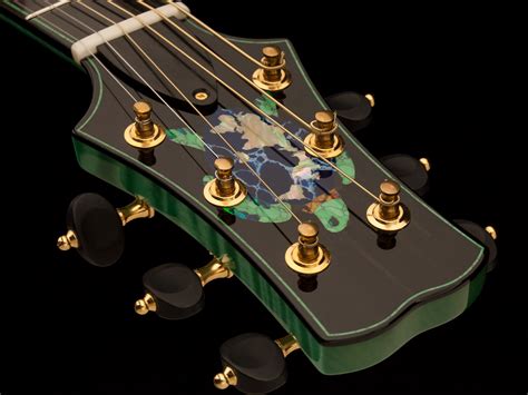 prs private stock blue tortuga pearl works inlay artisans