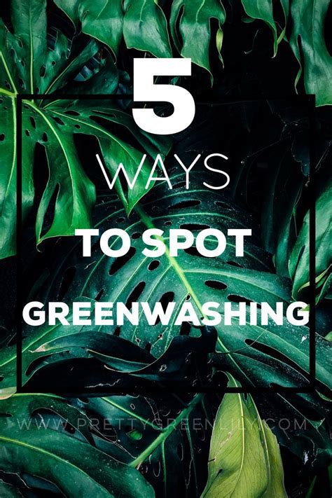 What Is Greenwashing And How To Spot It