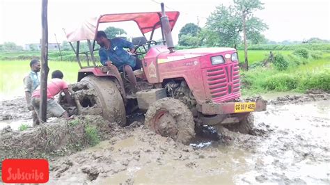 Trector Failed In Farm Trector Fail Completion Mahindra Sarpanch