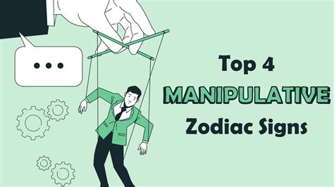 Top 4 MANIPULATIVE Zodiac Signs YouTube