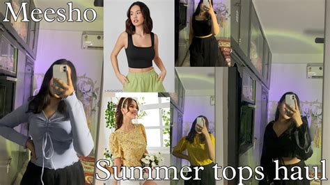 Meesho Tops Haul Huge Meesho Haul Meesho Tops Collection Meesho