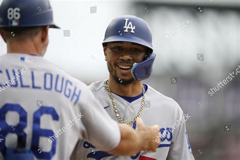 Los Angeles Dodgers First Base Coach Editorial Stock Photo - Stock ...