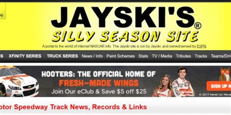 Jayski Closes Down Website: A Remembrance - Apex Off