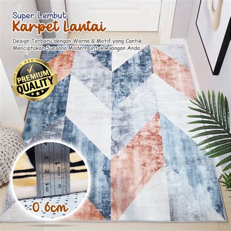 Jual Karpet Bulu Bludru Karpet Ruang Tamu Minimalis Modern Jumbo Ukuran