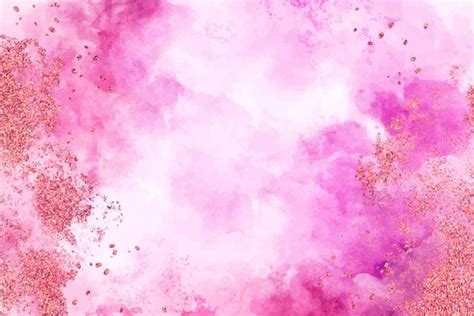 Papier De Texture De Fond Aquarelle Rose Abstrait Vecteur Premium