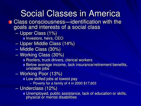 Ppt Sociology Chapter 8 Social Stratification Powerpoint Presentation