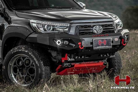 Enhance Off Road Safety With A Bull Bar For Your 2018 Hilux Hamer 4x4