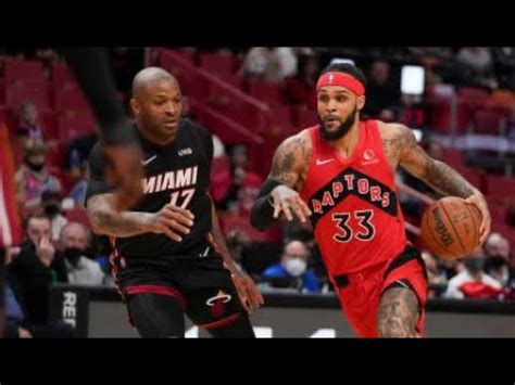 Toronto Raptors Vs Miami Heat Full Game Highlights January