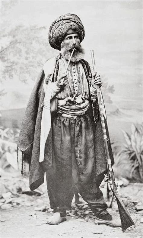 Chaldean man, Eastern Turkey 1869. Photographer: Abdullah Fréres. The ...