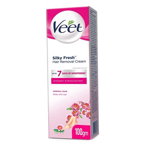 Order Veet Silk Fresh Normal Skin Hair Removal Cream Gm Online At