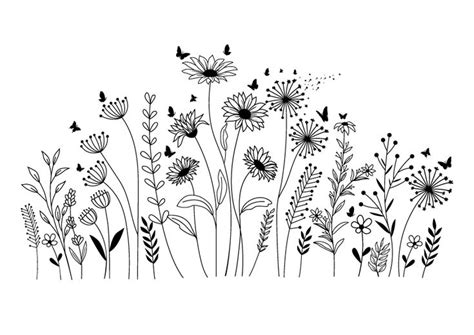 Pin By Maria Dasneves On P Lorena Doodle Art Flowers Line Art