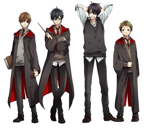 Harry Potter Anime Harry Potter Fan Art 28130817 Fanpop