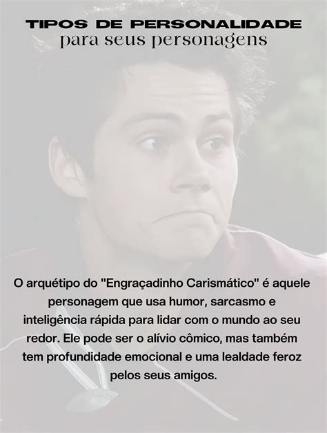 Personalidade Para Personagens - tipos de personalidades para suas personagens | Dicas de escrita ...
