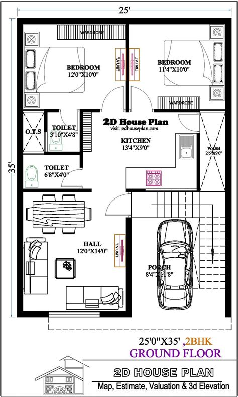 House Plan X House Plan Best Bhk House Plan