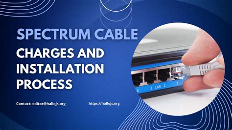 How Much Does Spectrum Charge To Run Cable Hallojs