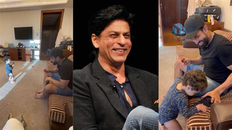 Chota Pathaan Shah Rukh Khans Reaction To Irfan Pathans Son Dancing