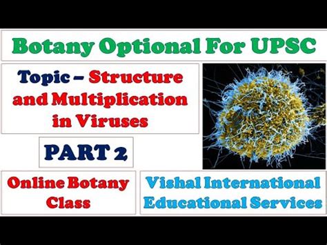 Part Structure Multiplication In Viruses Microbiology Plant