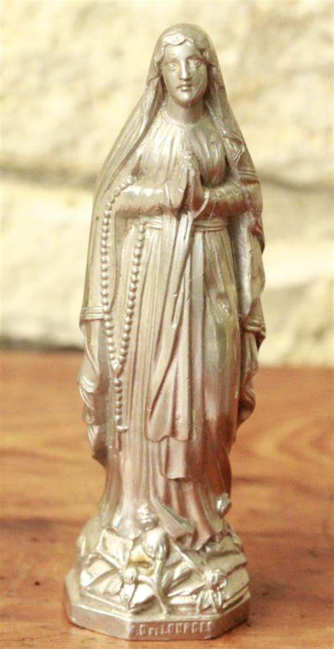 Our Lady Lourdes Statue - Etsy