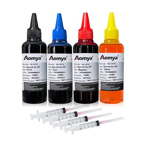 Amazon Aomya Ink Refill Kit Ml For Hp