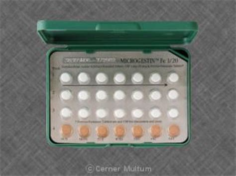 Junel Fe (Generic Estrogen and Progestin (Oral Contraceptives ...