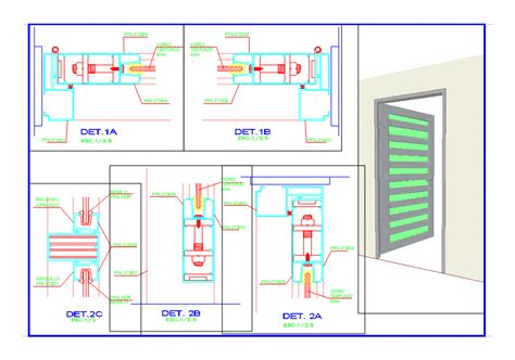 Puertas En DWG Librería CAD