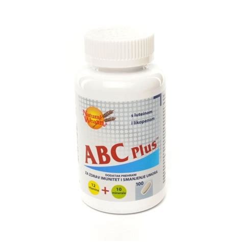 Natural Wealth Abc Plus Tableta