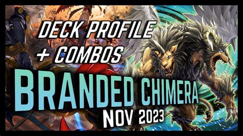 Im Back November Branded Chimera List And Combos Youtube