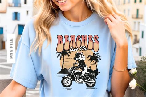 Beaches Love Me T Shirt Design Graphic By Universtock Creative Fabrica