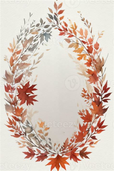 Background with Watercolor Fall Leaves 30009327 Stock Photo at Vecteezy