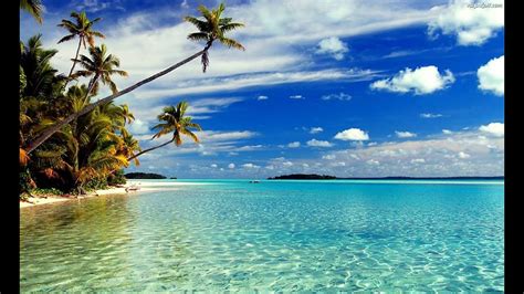 Most Beautiful Beaches Of The World Tropical Paradises With Music And Effects Hd Youtube