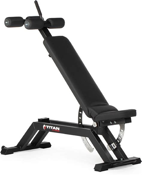 Amazon Titan Fitness Max Adjustable FID Bench 70 Positions Flat