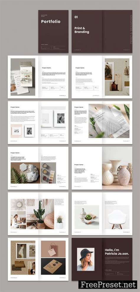 Adobe Stock Portfolio Layout 474978525