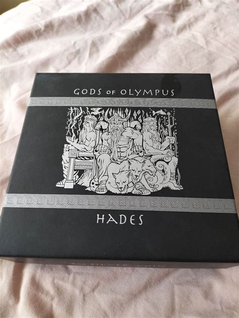 Hades Gods Of Olympus Oz Fine Silver Antiqued Coin Ebay