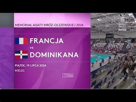 France Dominican RepublicAgata Mróz Olszewska Memorial 202419 July