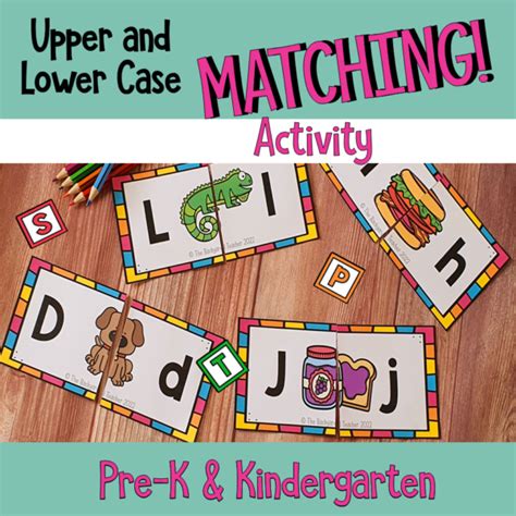 Upper And Lower Case Letter Matching Activity Made By Teachers