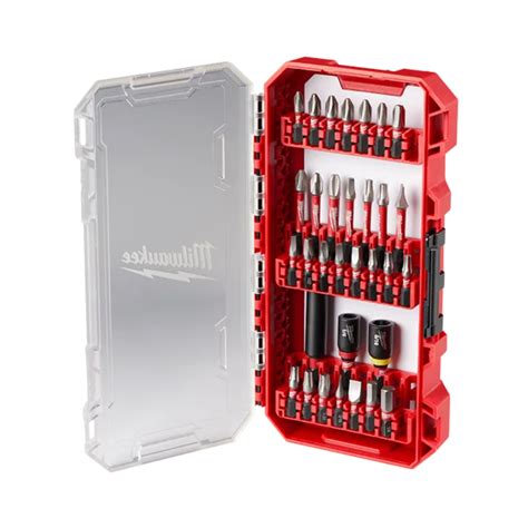 Kit de Puntas Milwaukee 4832 4004 SHOCKWAVE de 32 piezas Máquinas y