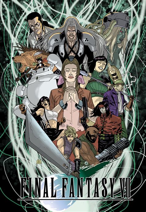 Final Fantasy VII - fan art on Behance