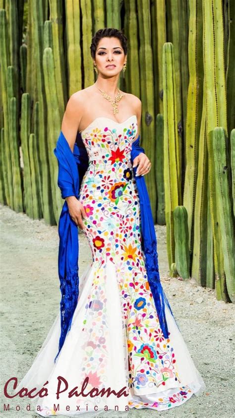 Vestidos Tipicos Mexicanos Modernos De Manta Moda Y Estilo