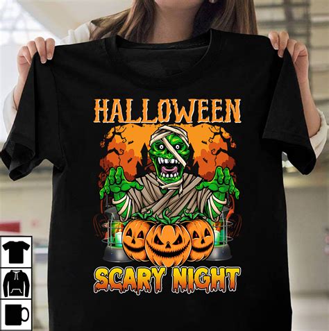 Halloween Scary Night Halloween T Shirt Design Bundle Black Cat Society