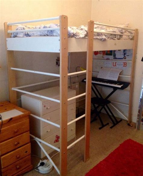 Ikea Single Bunk Bed with Desk - Space-Saving Bedroom Solution